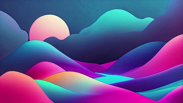 abstract landscape background 