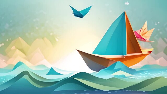 boat on the sea
