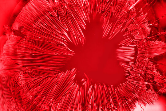 Red chrome metallic foil red wallpaper texture abstract background