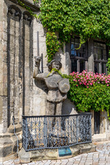 Roland-Figur in Quedlinburg