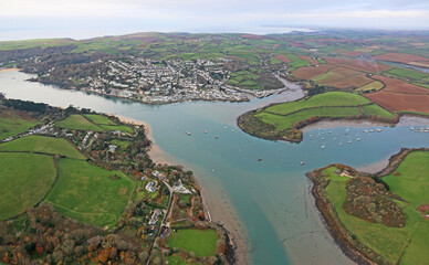 Salcombe on the Kingsbridge Estuary in Devon