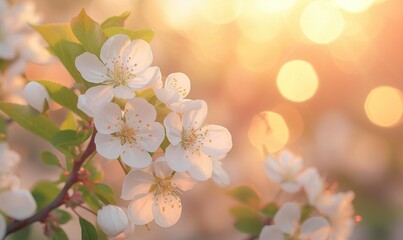 spring flowers background