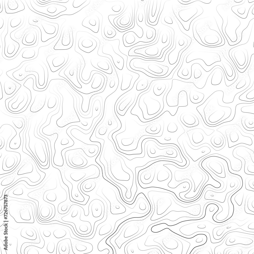 Poster abstract gradient lines on the white background. geographic map or topographic landscape. mountain t
