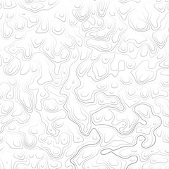 Abstract gradient lines on the white background. Geographic map or topographic landscape. Mountain terrain or path. Vector illustration.