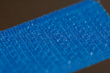 blue Velcro type slim band  velvet  