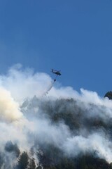 Fototapeta na wymiar incendios, forestales, Bogotá