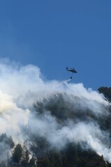 Fototapeta na wymiar incendios, forestales, Bogotá