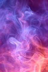 Vertical smoke swirls background, a mysterious and atmospheric scene featuring ethereal smoke.