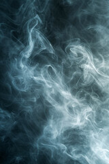 Fototapeta premium Vertical smoke swirls background, a mysterious and atmospheric scene featuring ethereal smoke.