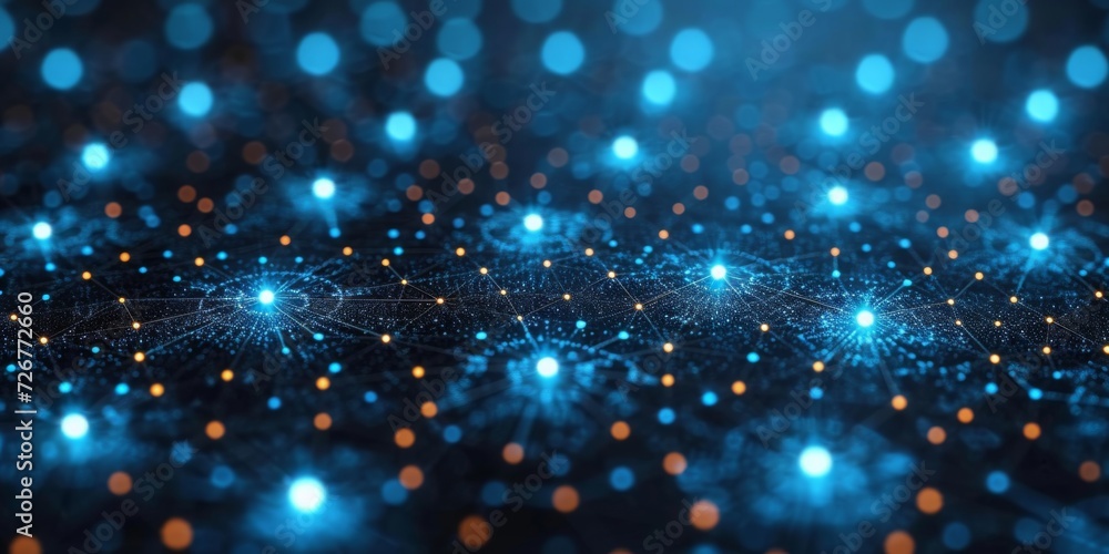 Poster Digital Synapses: An Intricate Network of Data and Connectivity Pulsing Through the Veins of Technology, Generative AI