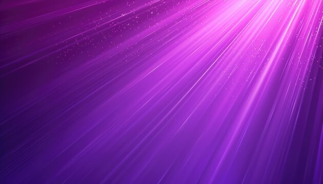 Abstract minimalistic purple rays and beams backdrop, spotlight background with lasers and beams