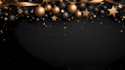 Festive decoration background, template for holidays and celebrations
