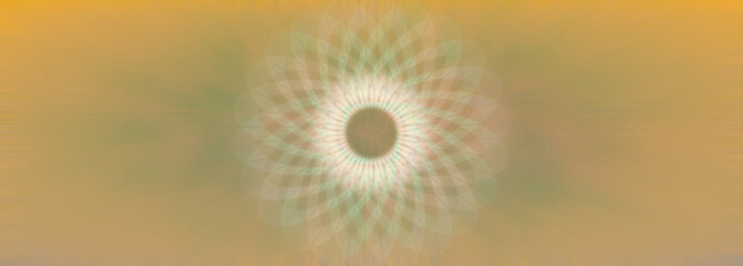 An abstract iridescent star burst background image.