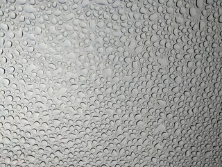 Water Droplets on Glass