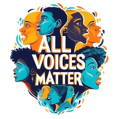 Empowering Diverse Voices Illustration