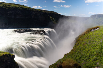 The power of the water at Gullfoss
