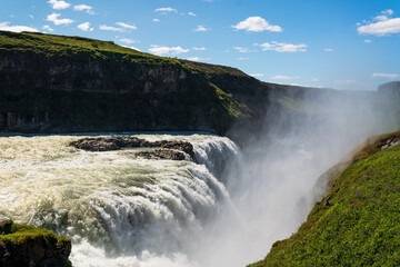 The power of the water at Gullfoss