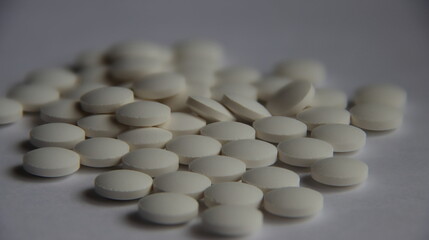 pills on white