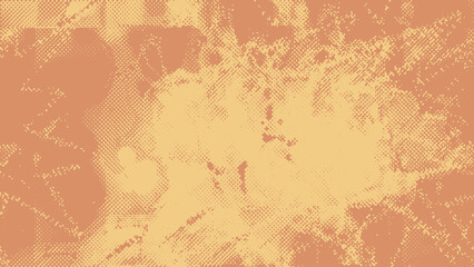Fototapeta premium Abstract halftone grunge texture background image.