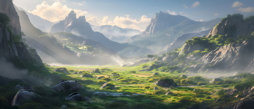 Prehistoric Landscape Art