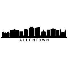 Obraz premium Allentown skyline