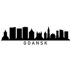 Obraz premium Skyline Gdansk