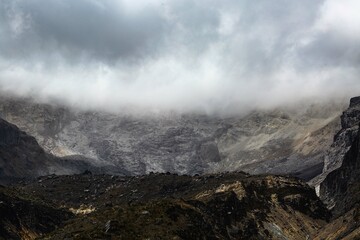 paisajes, nevado del Ruiz