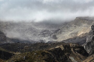 paisajes, nevado del Ruiz