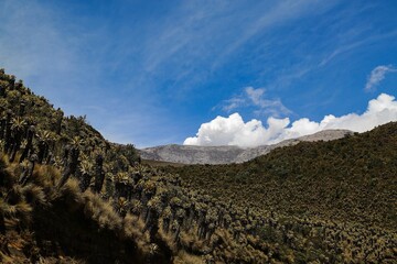 paisajes, nevado del Ruiz
