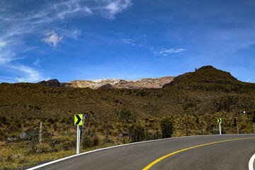 paisajes, nevado del Ruiz