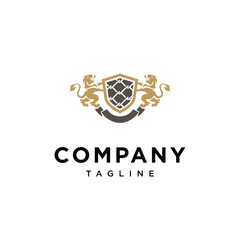 
Lion Fence logo icon vector template.eps