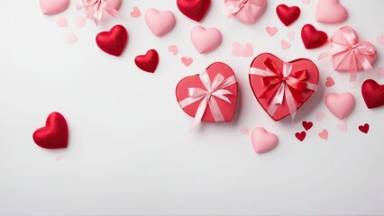 Gifted loving hearts for valentines day