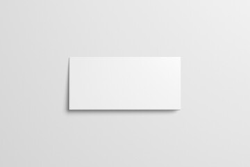 Fototapeta premium Dl Bifold Brochure Mockup 