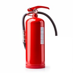 Obraz premium Powder ABC fire extinguisher illustration isolated white background