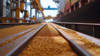 A checklist being followed step by step during the inspection process to ensure every aspect of the grain cargo is thoroughly checked.