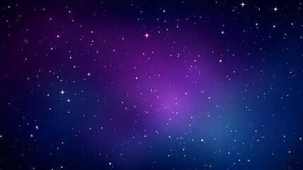 Fototapeta premium Gradient abstract stars background, starry night sky
