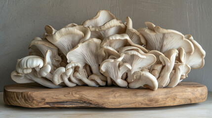 Close Up of Various Mushrooms Arranged on a Table