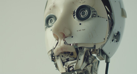 Cyborg Head, Android, AI 