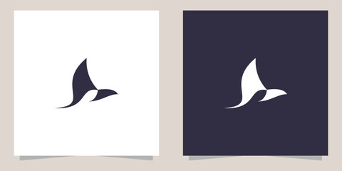 bird logo design vector