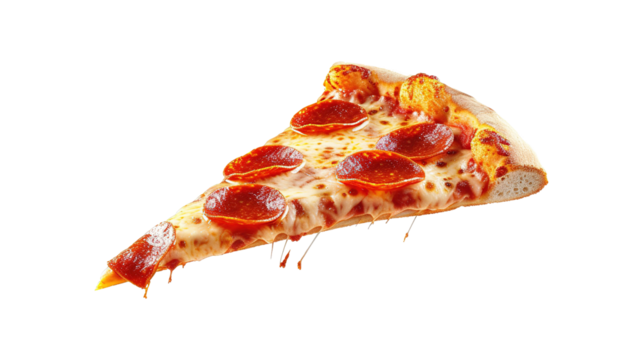 pizza isolated on white background, PNG