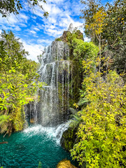 Dantewada land of angels waterfall park in Mae Taeng, Chiang Mai, Thailand