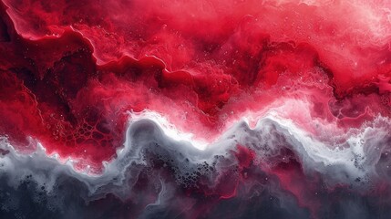 Obraz premium Wallpaper abstract paint background, Maroon and white accent.