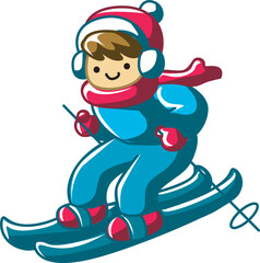 Single icon of Winter Season