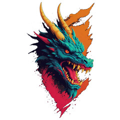 Obraz premium Dragon Head