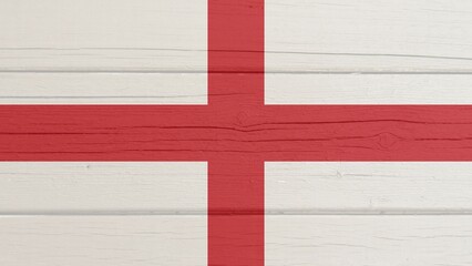 Wooden planks England national country flag vector