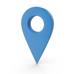 3D Blue Map PNG Pointer, Location Map Icon, Blue Texture, Blue location pin or navigation, Web location point, pointer, Grey Pointer Icon, Location symbol. GPS, travel, navigation, 