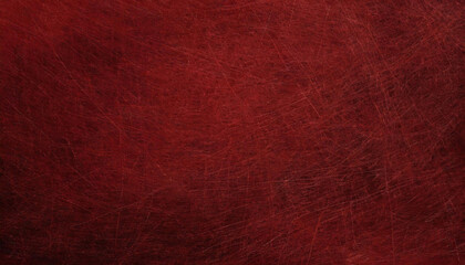 Fototapeta premium Scratch texture on dark red background, abstract background