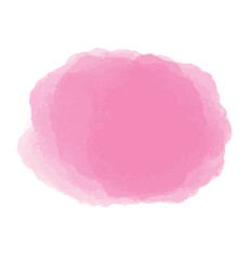 pink watercolor background. abstract watercolor vector on white background. love.