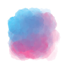 Fototapeta premium abstract watercolor background with splashes. blue magenta watercolor