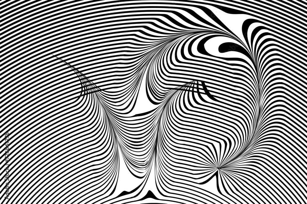 Poster diagonal lines, oblique, monochrome stripe lines pattern.